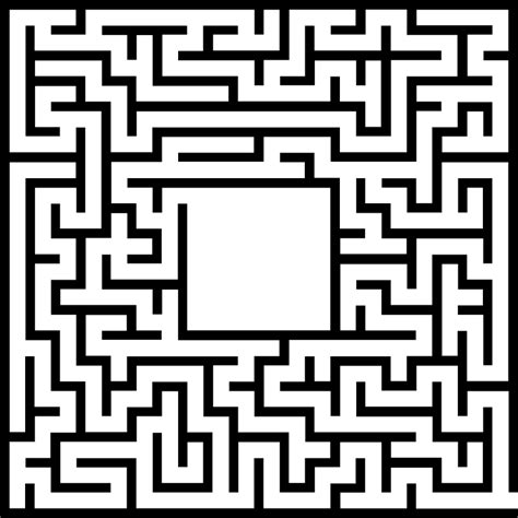 Simple Maze Openclipart