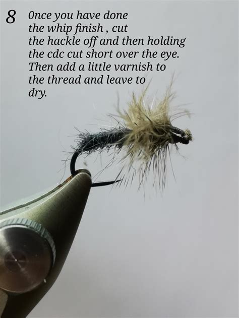 Simple Midge Dry Fly Tying Instructions