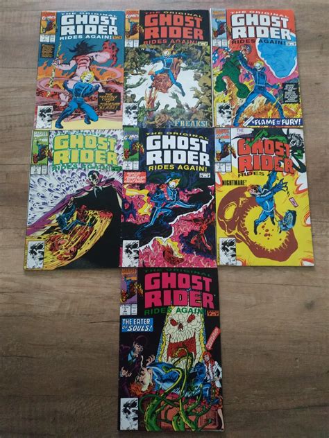 Original Ghost Rider Rides Again 1991 Comics Set Hobbies And Toys