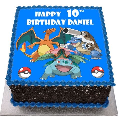 Share More Than 127 Pokemon Birthday Cake Photo Ineteachers