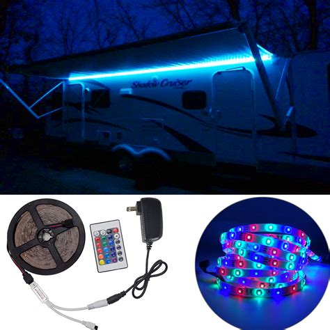 How To Install Led Light Strip On Rv Awning Shelly Lighting