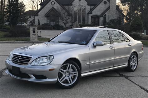 No Reserve 2003 Mercedes Benz S55 Amg For Sale On Bat Auctions Sold