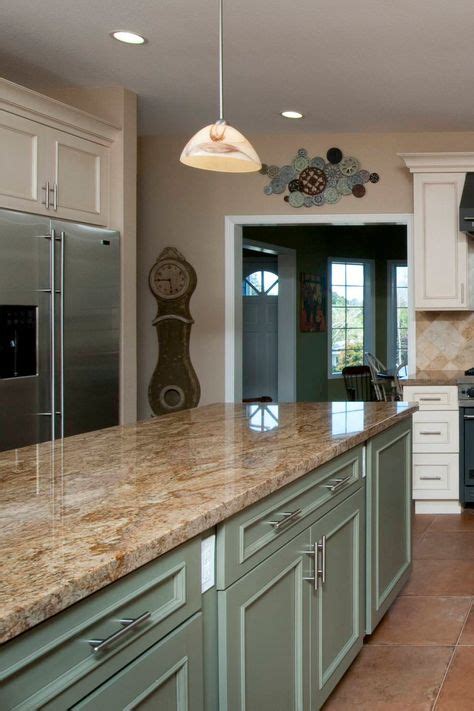 54 Kitchen Cabinets Ideas In 2021 Brown Granite Countertops Kitchen
