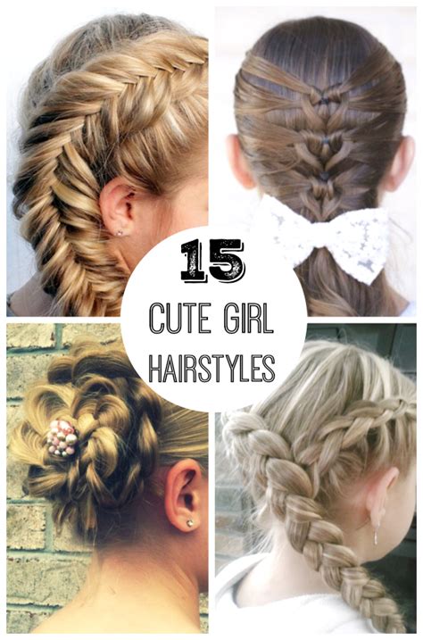 Hairstyles updos for long hair formal pinterest helenamae items wedding hairs istanbul reuters woman armed machinegun opened fire police post. 15 Cute Girl Hairstyles From Ordinary to Awesome | Make ...