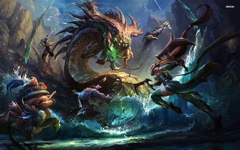 League of Legends 4K Wallpaper - WallpaperSafari