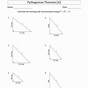 Pythagorean Theorem Worksheet Free