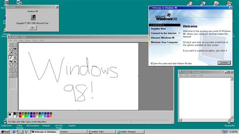 Windows 98 First Edition Microsoft Free Download Borrow And