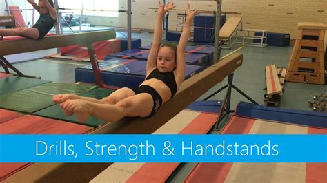Beam Drills Strength And Handstands Youtube