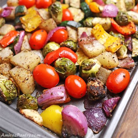 Easy Roasted Mediterranean Vegetables Recipe Deporecipe Co