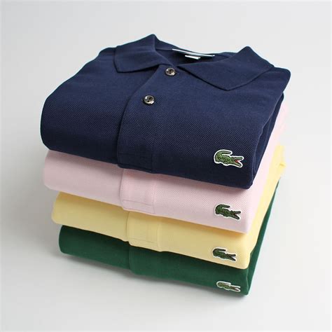 The Classic And Iconic Lacoste L Polo Shirt Available At Urban Industry In Various Colours