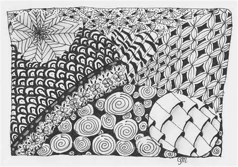 A Little Bit of This and a Little Bit of That: Zentangle