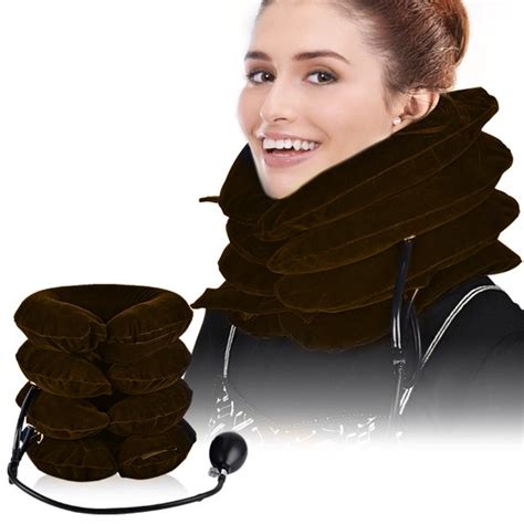 Cervical Neck Traction Device 4 Layers Inflatable Adjustable Neck
