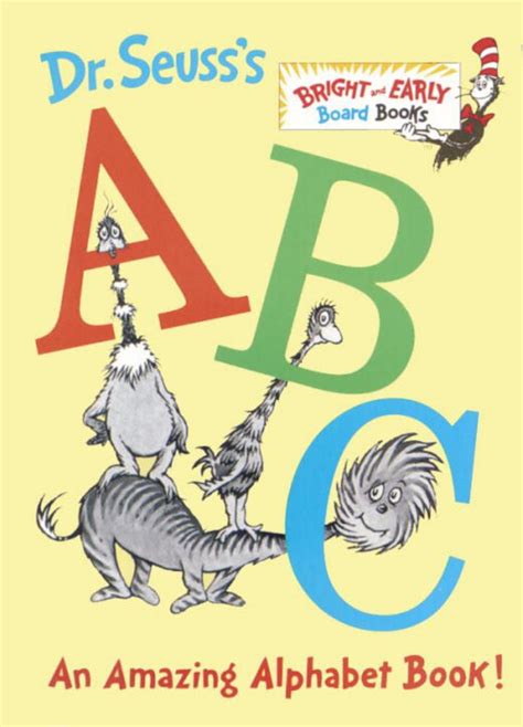 Dr Seusss Abc An Amazing Alphabet Book Bookseller Usa