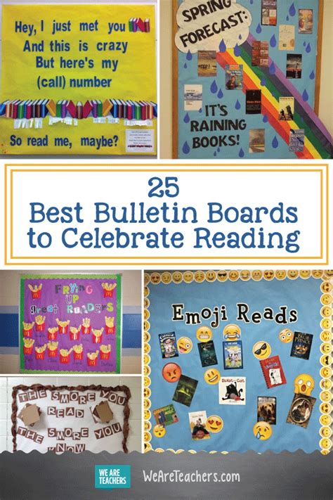 25 Best Bulletin Boards To Celebrate Reading Reading Bulletin Boards