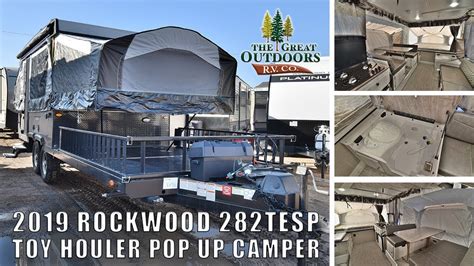 Rockwood Pop Up Camper Toy Hauler Wow Blog