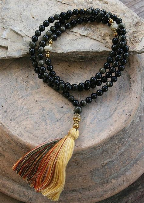 Beautiful Mala Necklace Made Of 108 8 Mm 0315 Inch Very Beautiful