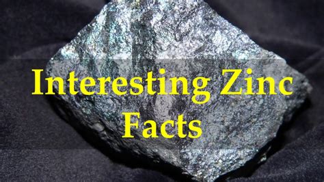 Zinc Properties, Uses, & Facts | Science Facts