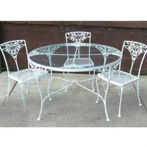 Dashmesh Powder Coated Wrought Iron Dining Tables For Restaurant At Rs