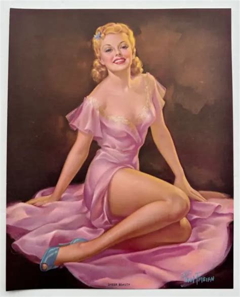 Vintage Original Art Deco 1940s Billy Devorss Pin Up Print Leggy Brunette Dancer 1999 Picclick