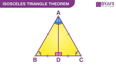 Isosceles Triangle Definition Properties Angles Area Formula