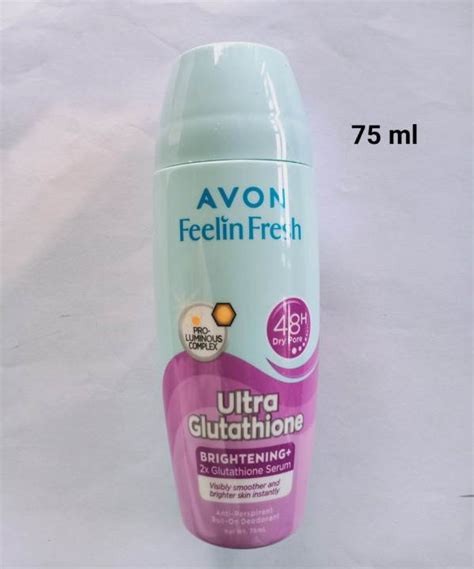Avon Feelin Fresh Ultra Glutathione Roll On Deodorant 75ml Lazada Ph