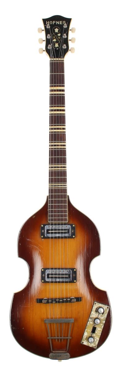 1960s Hofner 459 Violin Electric Guitar Made In Germany