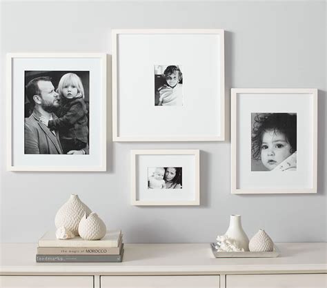 Placed between the two clear panes of our floating gallery frame, photos take on a dramatic effect. White Gallery Frames | Pottery Barn Kids AU