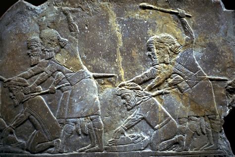 Ashurbanipal At The Battle Of Til Tuba 650 620 BC
