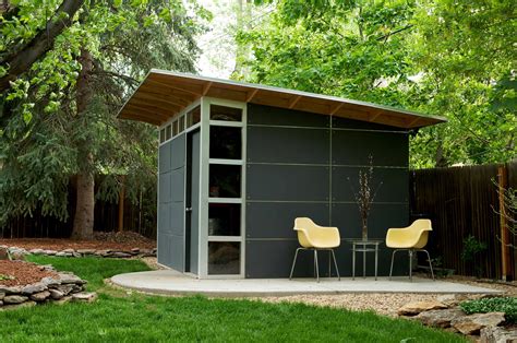 Prefab Studio Shed In Fronthouse