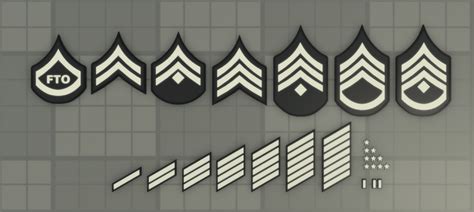 Law Enforcement Rank Insignia Pack Lapd Inspired Clearly Development