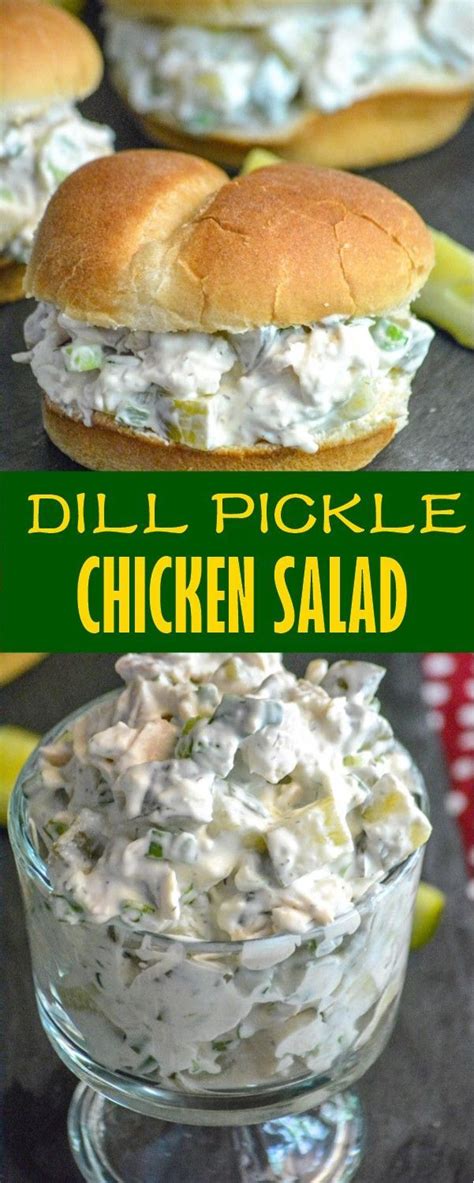 Season with red pepper flakes, salt, and pepper. DILL PICKLE CHICKEN SALAD | Recipes