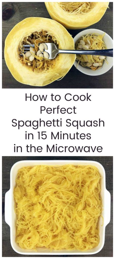 How To Cook Perfect Spaghetti Squash In 15 Minutes In The Microwave