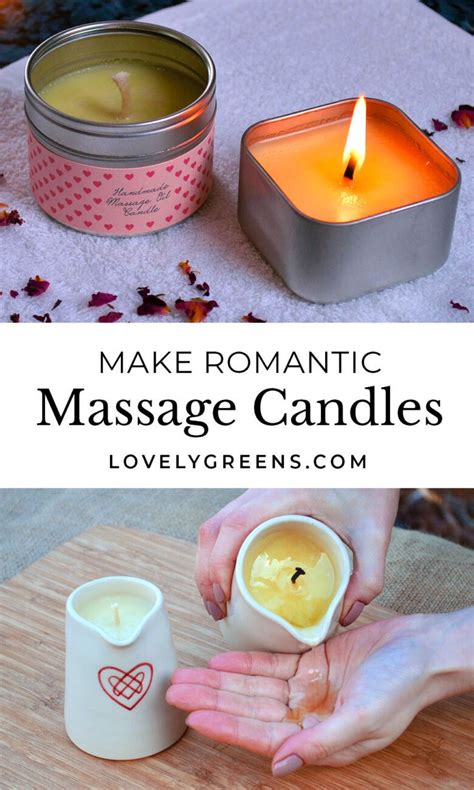 how to make massage candles for romantic nights in