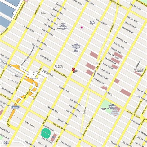 New York Times Square Map