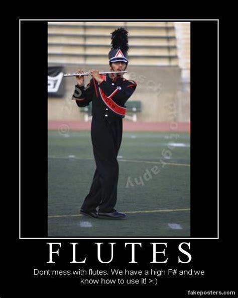 Dont Mess With Flutes By Digiorchid On Deviantart Band Jokes Funny