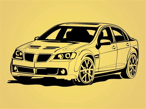 Car Outlines Vector Art And Graphics