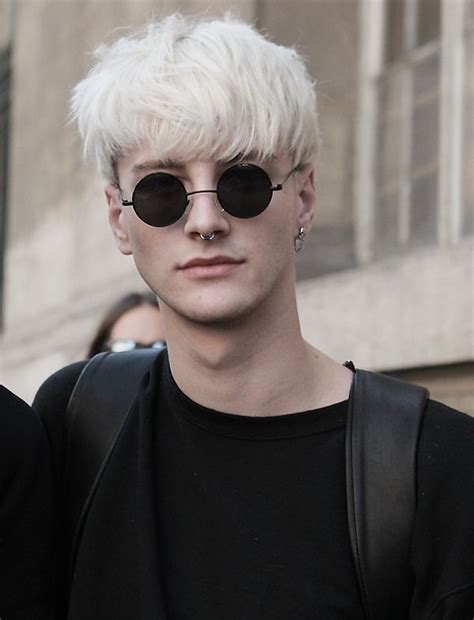Bleached Hair For Men 50 Ice Cool Hairstyles And Haircuts