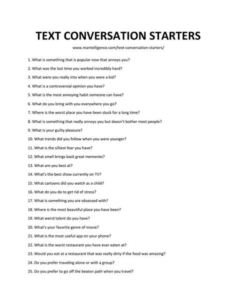 102 engaging text conversation starters spark instant connections text conversation st