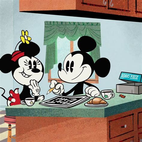 The Crossword Is Out Its National Puzzle Day Mickey Mouse