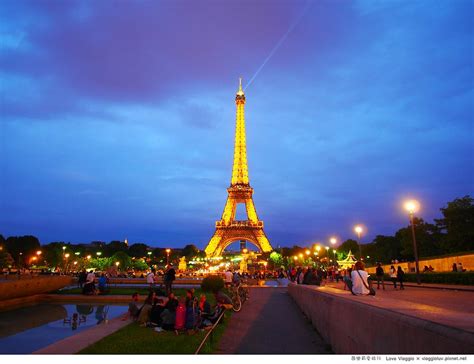 【巴黎 Paris】夜晚的艾菲爾鐵塔 登上鐵塔欣賞夢幻夜巴黎 La Tour Eiffel 輕旅行