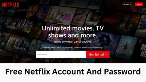 100 Working Free Netflix Account And Password 2023 Premium