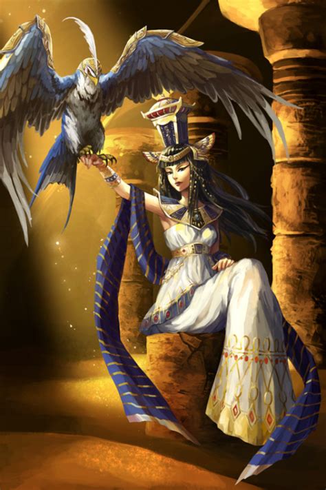 Nephthys Or Nebthet In Egyptian Mythology Is A Keeper Of The Flame