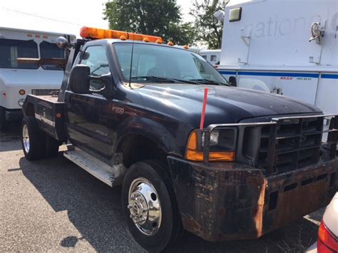 1999 Used Ford Super Duty F 550 Self Loader Tow Truck 73 Powerstroke