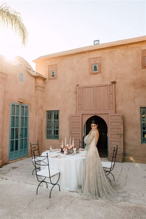 Sparkling And Modern Dusty Rose Wedding Ideas From Marrakech Dusty Rose Wedding Marrakesh