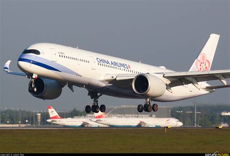 B 18903 China Airlines Airbus A350 900 At Vienna Schwechat Photo