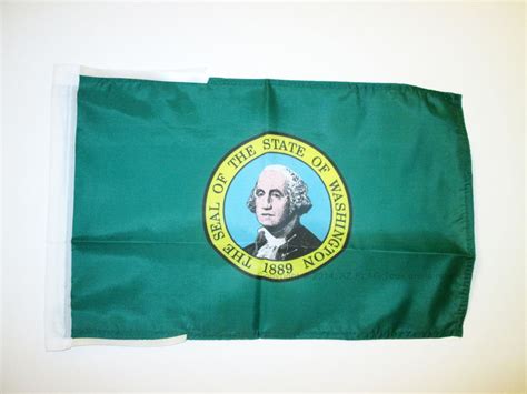 Washington Flag 18 X 12 Cords Us State Of Washington Small Flags
