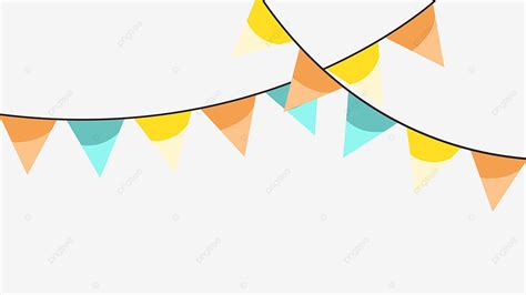 Pennant Bunting Clipart Png Images Festive Birthday Bunting Pennants