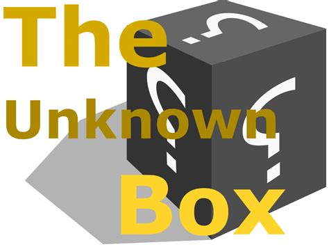 The Unknown Box Windows Game Mod Db