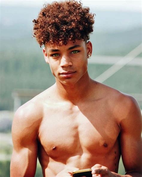 Corey Campbell Light Skin Men Boys With Curly Hair