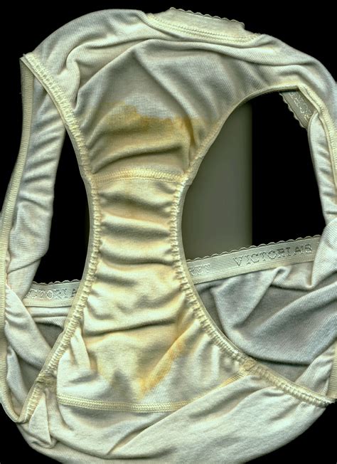 HSN Model With Stain Underwear